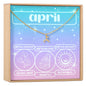 April Birthday Necklace, Multiple Styles Necklace