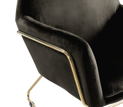Keira - Accent Chair With Metal Base
