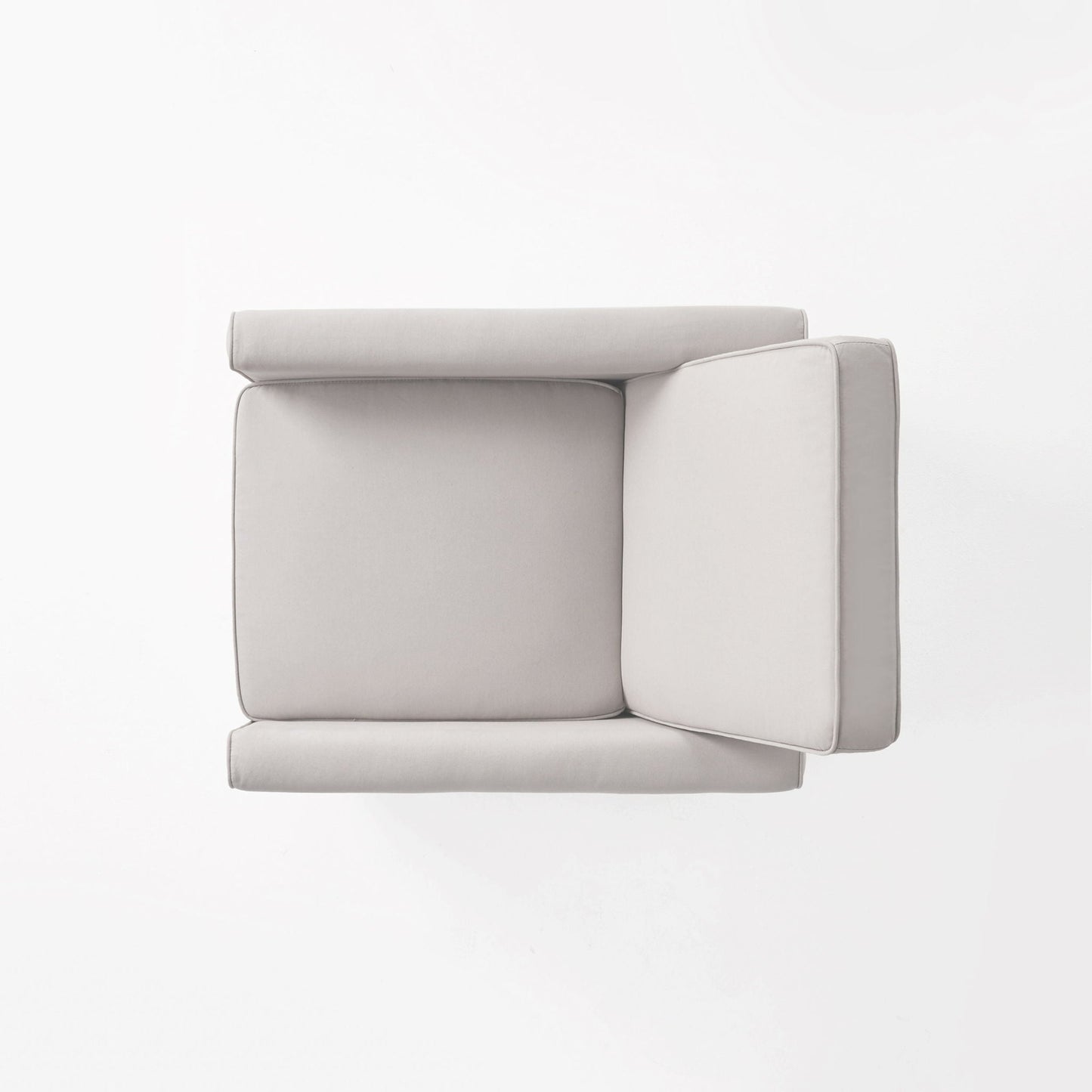 Upholstered Push Back Recliner Chair For Living Room