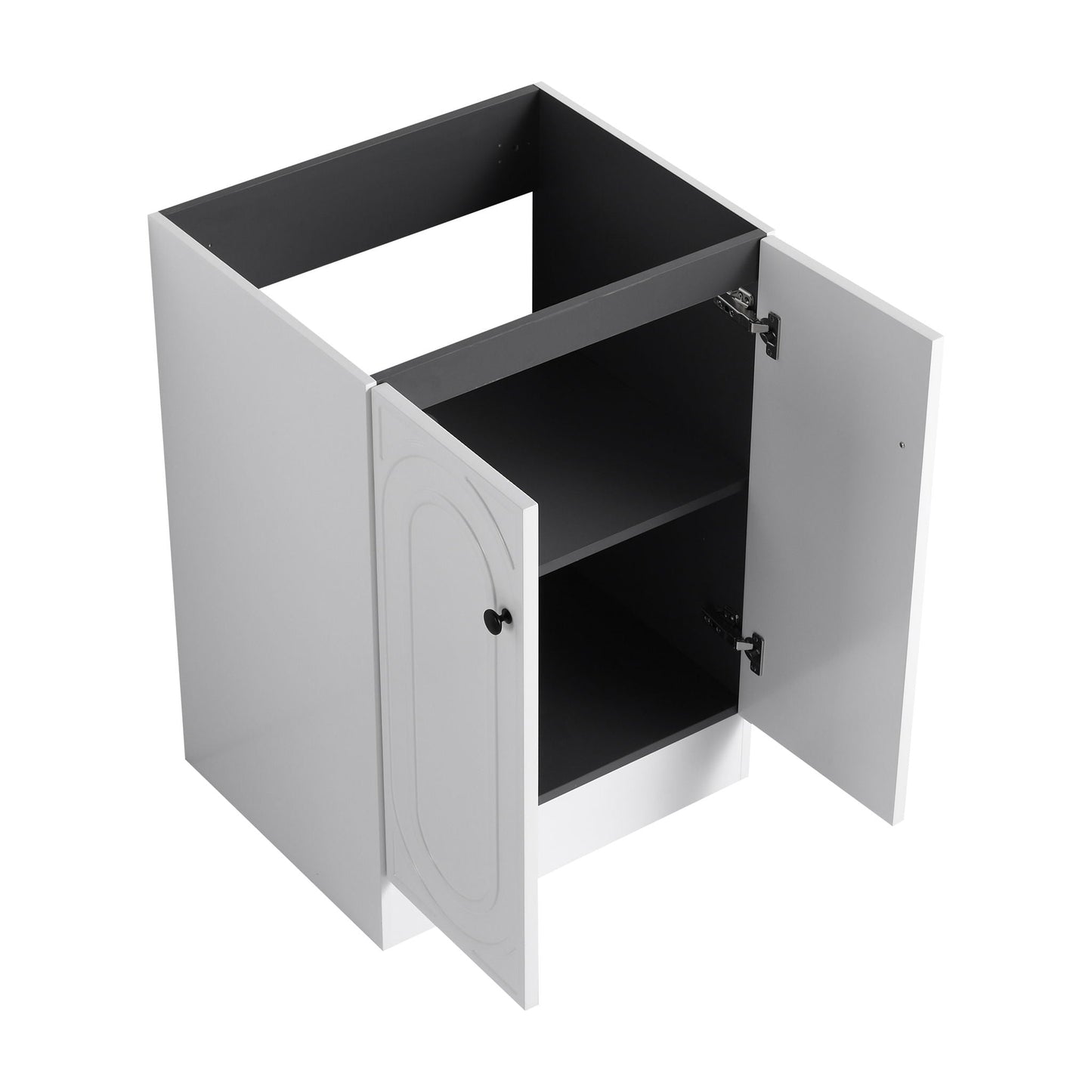 Modern Freestanding Bathroom Vanity With Soft Close Cabinet Doors