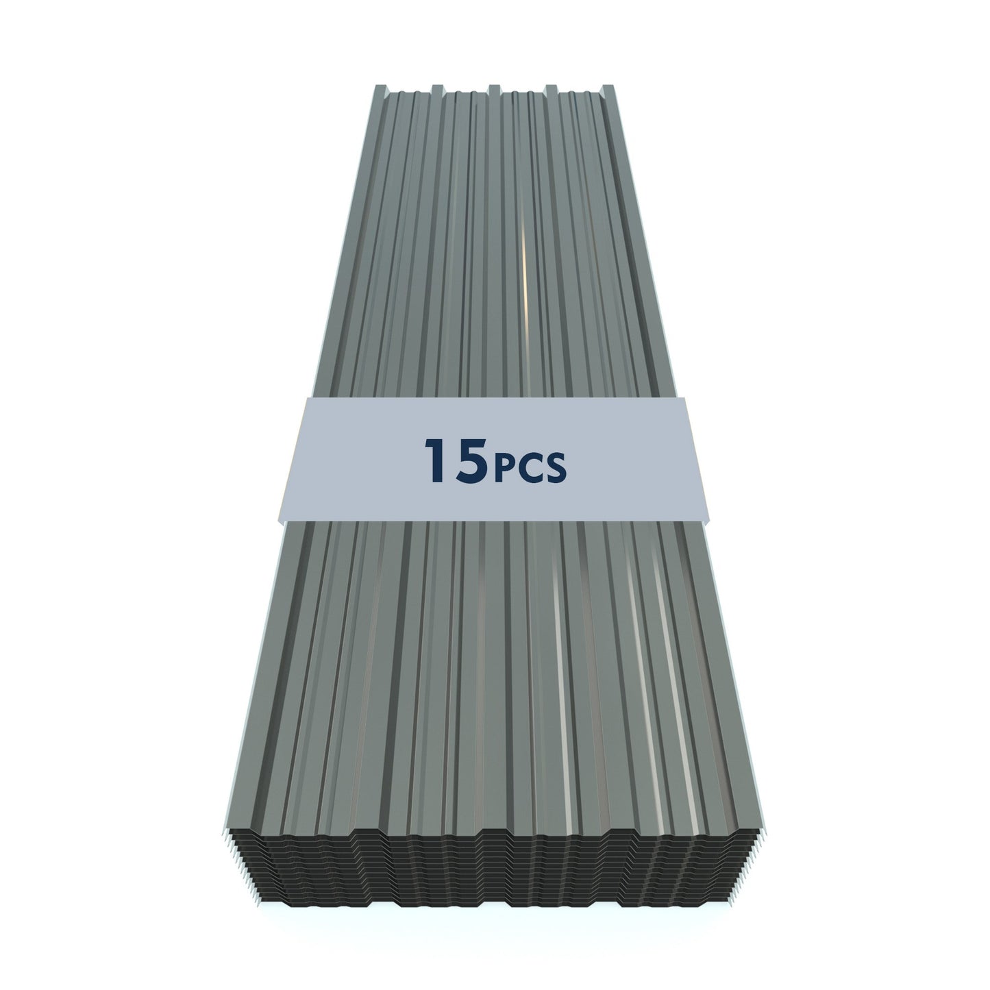 15 Pcs Heavy Duty Waterproof Metal Roofing Panels