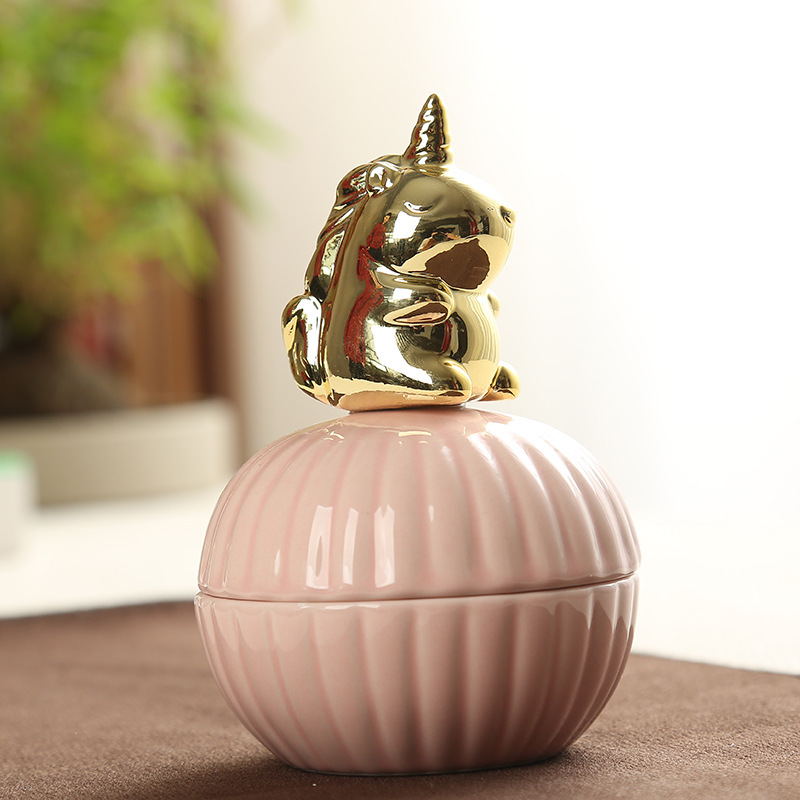Ceramic wedding candy box