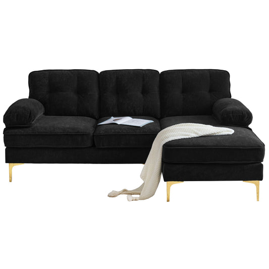 Modern L Shaped Sectional Sofa For Living Room