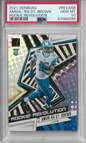Graded 2021 Donruss Rookie Revolution Amon-Ra St. Brown #REVASB Rookie RC Football Card PSA 10 Gem Mint