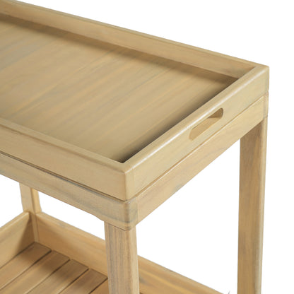 Saratoga Outdoor Rolling Bar Cart