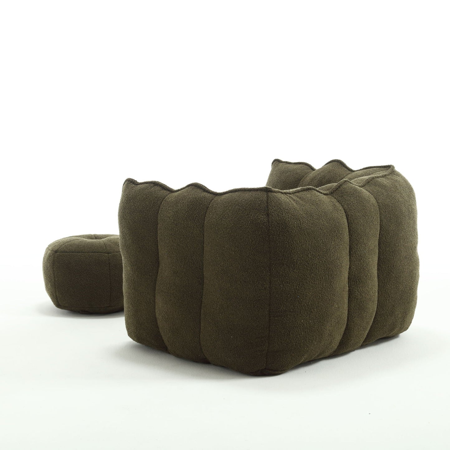 Soft Bean Bag Chair With High Resilient Foam