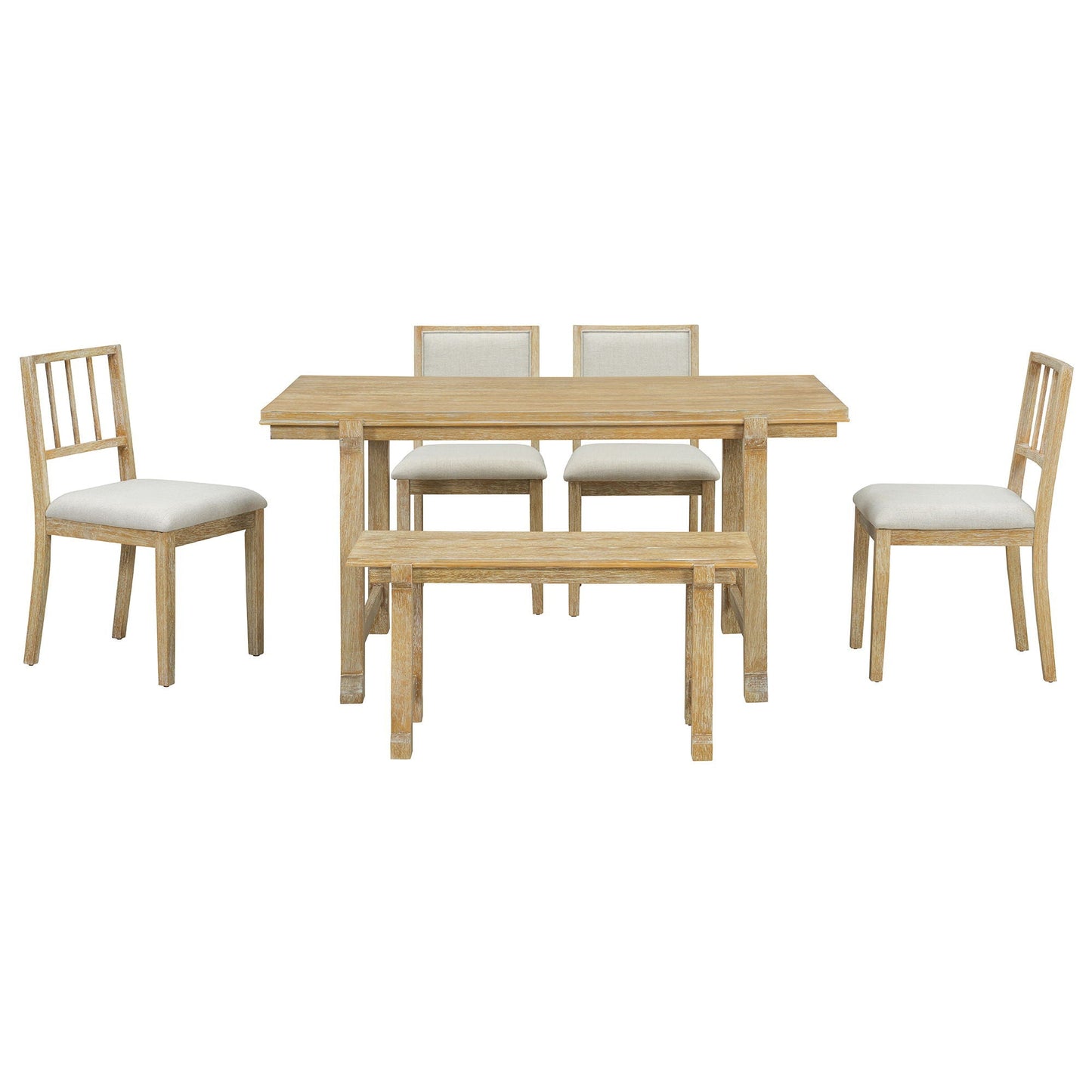 6 Piece Kitchen & Dining Room Furniture