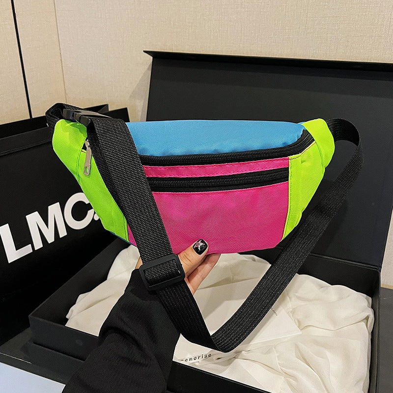 Outdoor Leisure Large-Capacity Lightweight Sports Crossbody Bag