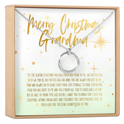 Christmas Gift for Grandmother Necklace, Multiple Styles