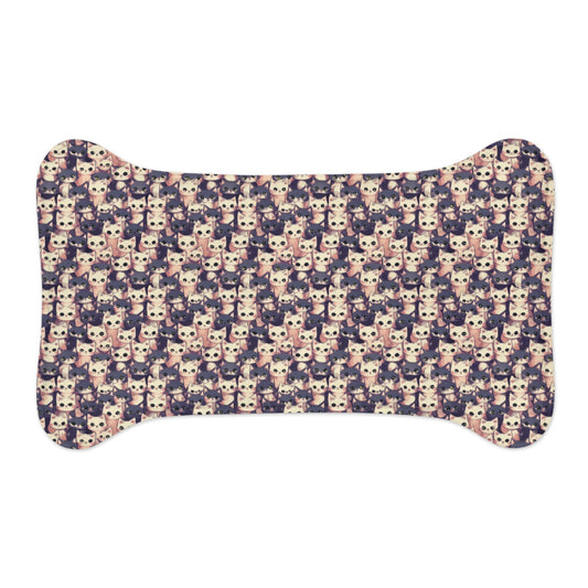 Endless Kittens in Pastel Parade - Pet Feeding Mat Pet Ze