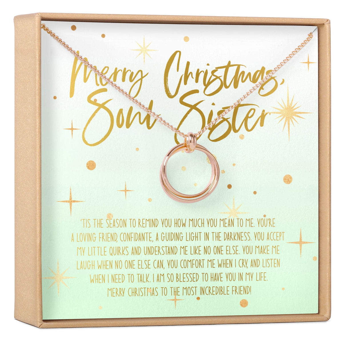 Soul Sisters Christmas Necklace, Multiple Styles