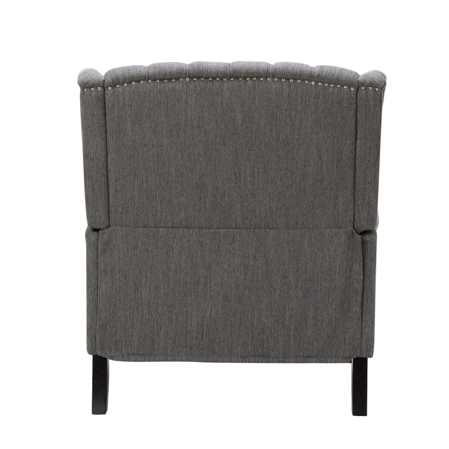 Dunham Contemporary Fabric Tufted Oversized Pushback Recliner