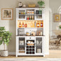 70.9" Kitchen Pantry Storage Cabinet