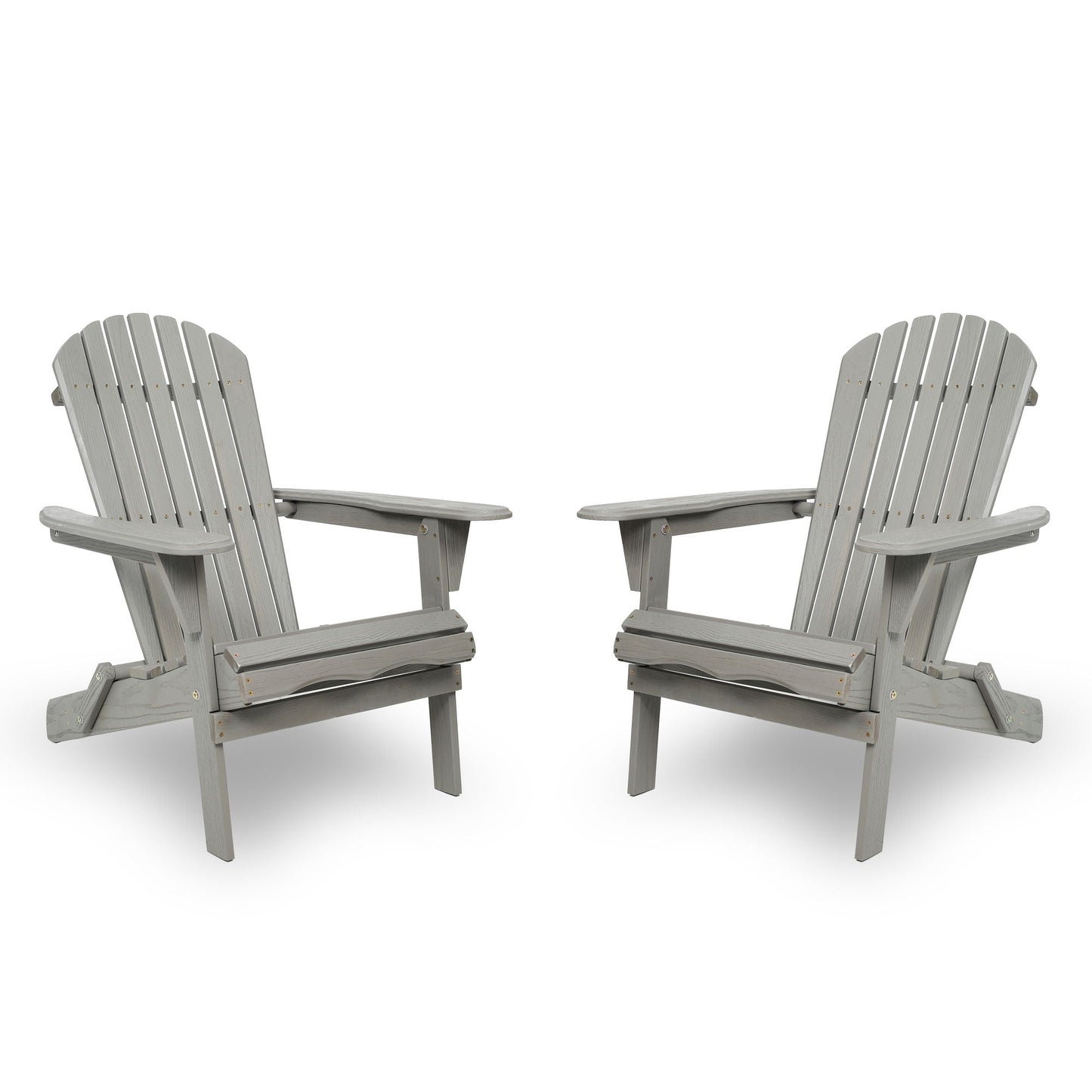 Lounge Patio Chair For Garden Outdoor Wooden Folding Adirondack Chair (Set of 2) Solid Cedar Wood Lounge Patio Chair For Garden