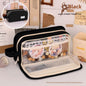 Simple Pencil Case Large Capacity – Dirt-Resistant Transparent Stationery Box for Primary School Students, Ideal Pencil Case