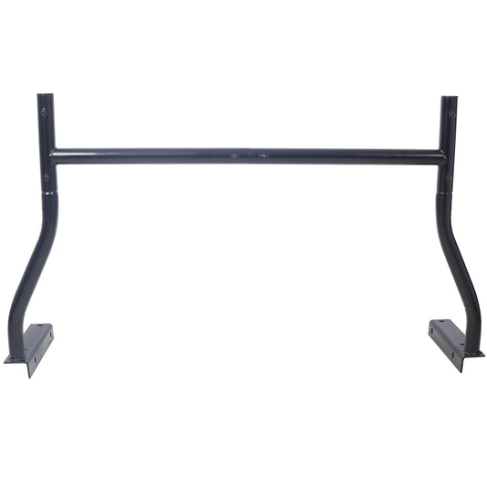 Universal Pick-Up Truck Rack 650 Lbs Adjustable Fit 2 Bars Utility Ladder Truck Cargo Rack - Black