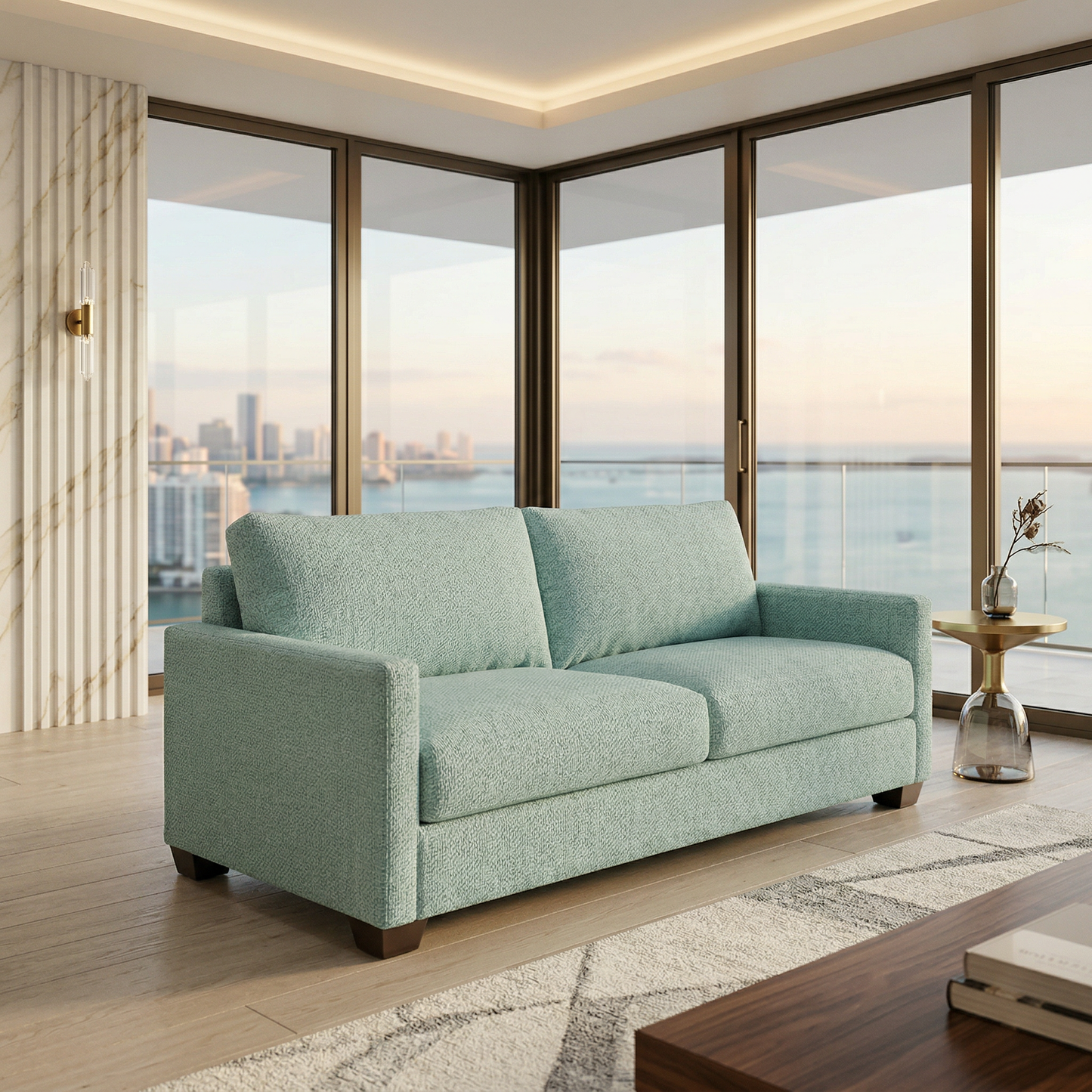Damon Sofa – Made in USA, Custom Fabric Options