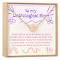 Unbiological Mom Necklace, Multiple Styles
