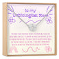 Unbiological Mom Necklace, Multiple Styles