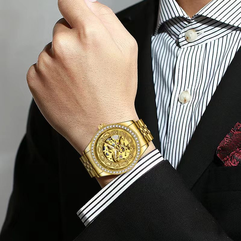 Waterproof Mens Business Automatic Mechanical Watch