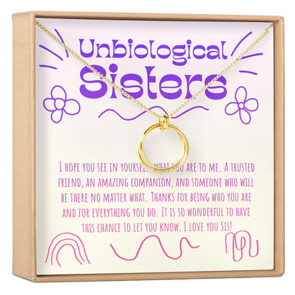 Unbiological Sisters Necklace, Multiple Styles