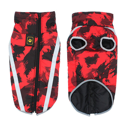 New dog clothes  warm pet dog clothes