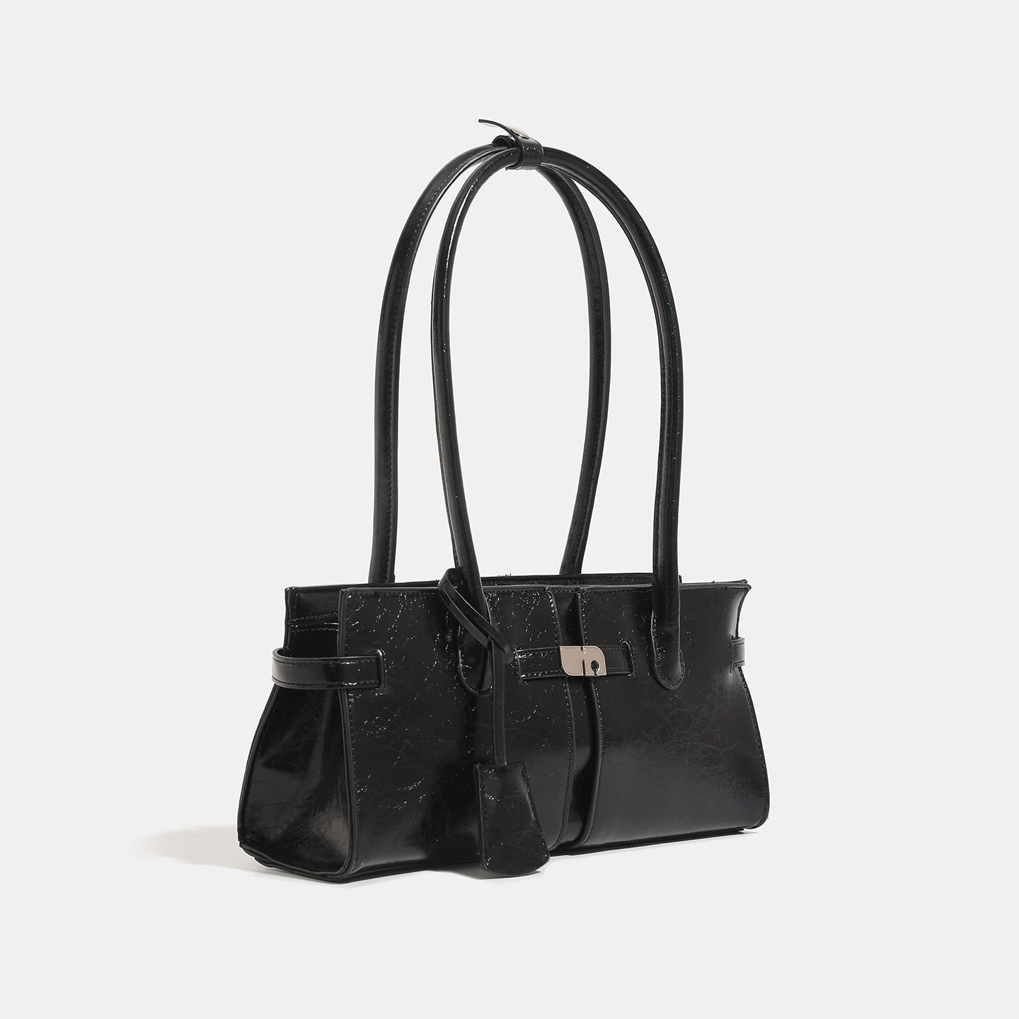 Womens Versatile Commuter Handbag Luxurious Feel Large Capacity