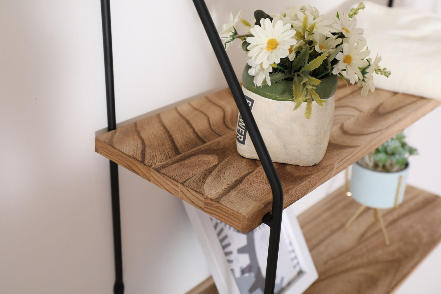 Gardenia - Wall Mounted Wall Storage, Decorative Hanging Display