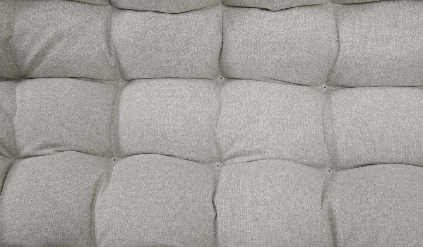 Patio Loveseat Sofa with Luxury Thick Cushion