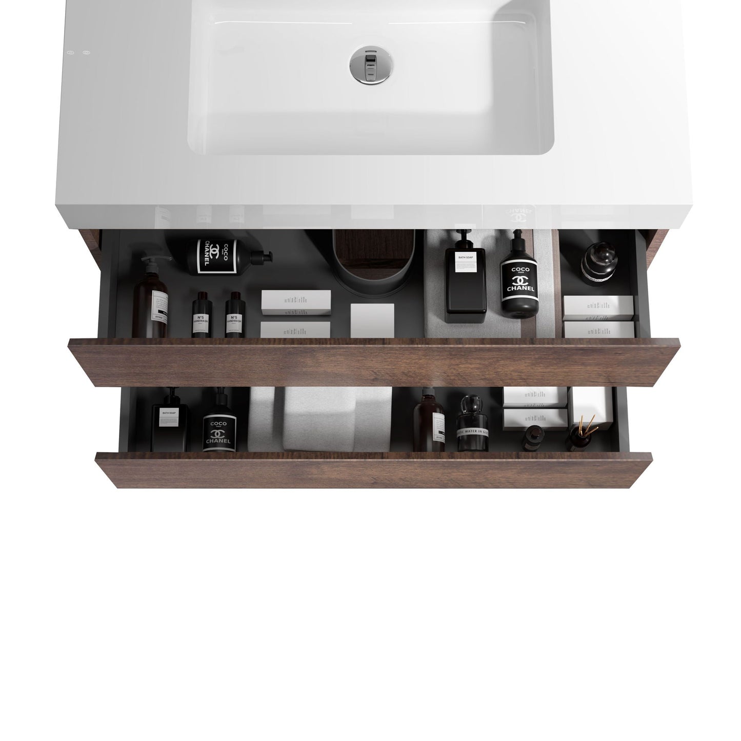 Alice Bathroom Vanity Wall Mounted With Sink