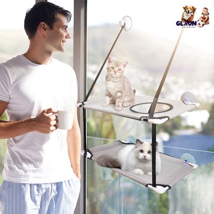 GBruno Indoor Window Hammock for Cat