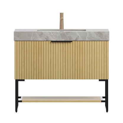 Yolan 36" Bathroom Vanity & Sink
