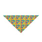 Giggle Crowd of Rainbow Blob Critters - Pet Bandana Pet Zen