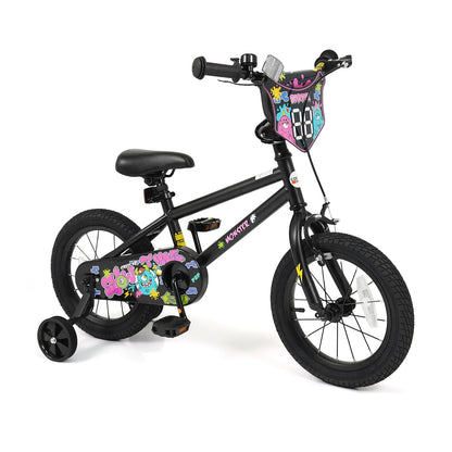 18-Inch Kids Bike with Training Wheels for Ages 4-8