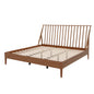 Bohemian Platform Bed With Tall Headboard