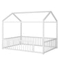 Montessori Floor Bed Frame With House Shape