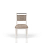 Rope Back Chair - Beige / Carmel