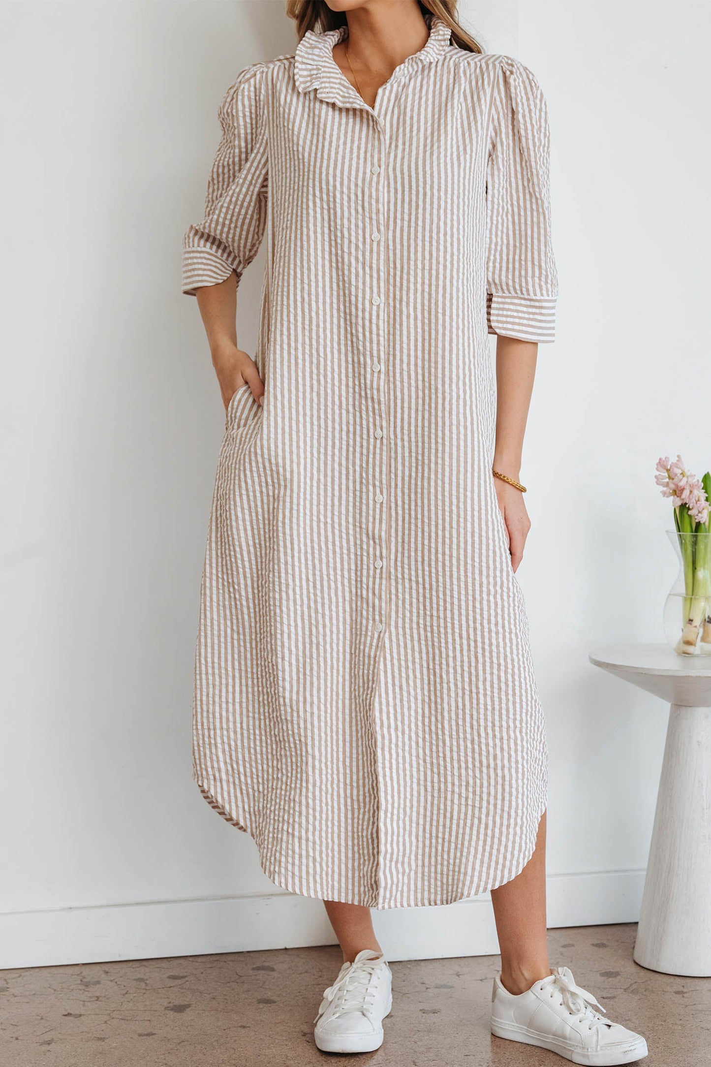 Winona Collar Half Sleeve Shirt