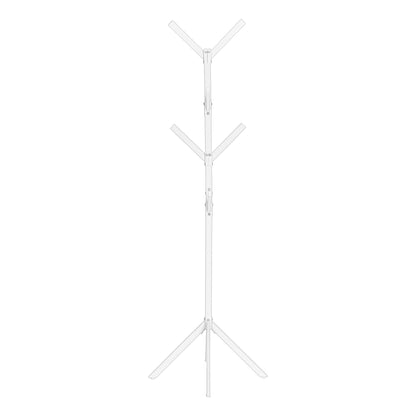 Coat Rack, Hall Tree, Free Standing, 8 Hooks, Entryway, Contemporary & Modern