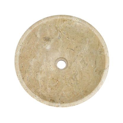 Bathroom Vessel Sink, Circular Design