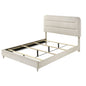 Upholstered Panel Bed, Sleek Lines