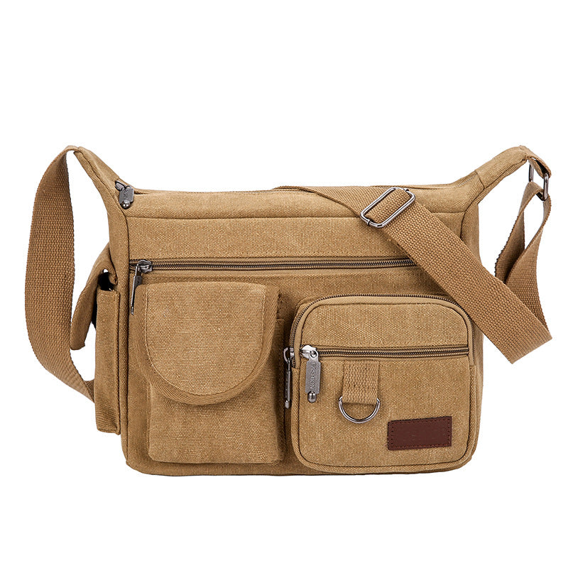 Casual Travel Tote For Men Made Of Canvas