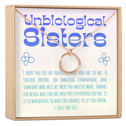 Unbiological Sisters Necklace, Multiple Styles