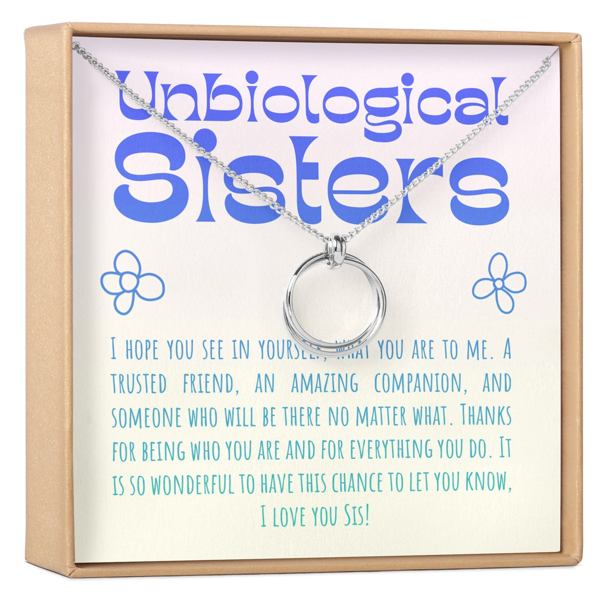 Unbiological Sisters Necklace, Multiple Styles