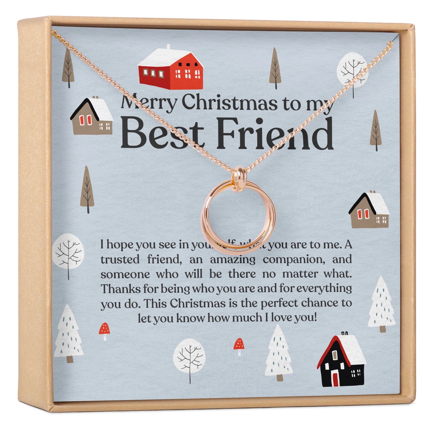 Christmas Gift for Best Friend Necklace, Multiple Styles