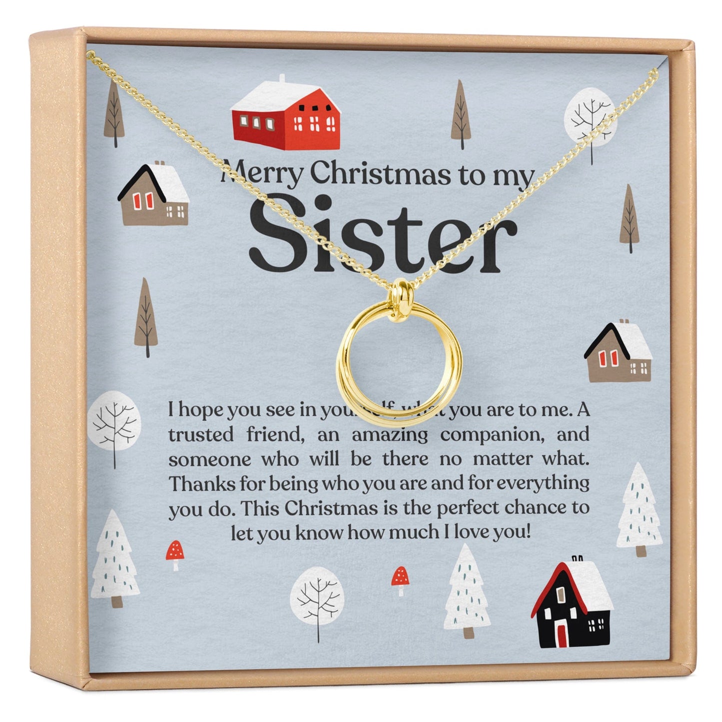 Christmas Gift for Sister Necklace, Multiple Styles