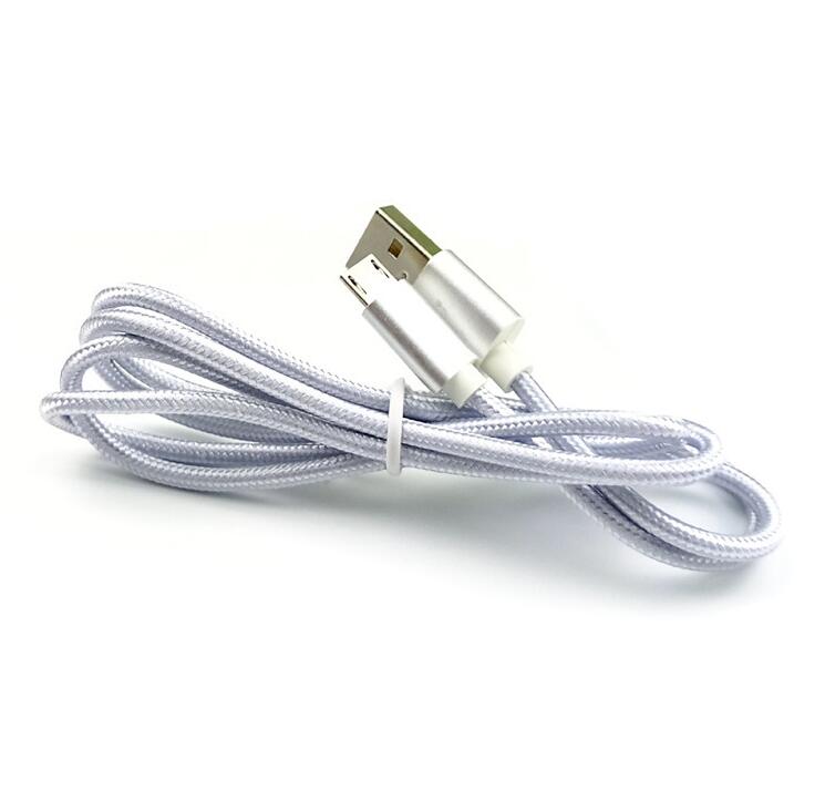 Compatible with Apple, Compatible with Apple , Nylon woven Android data cable USB 2.0A fast charging cable 123 meters for iPhone  Galaxy  Tpye C