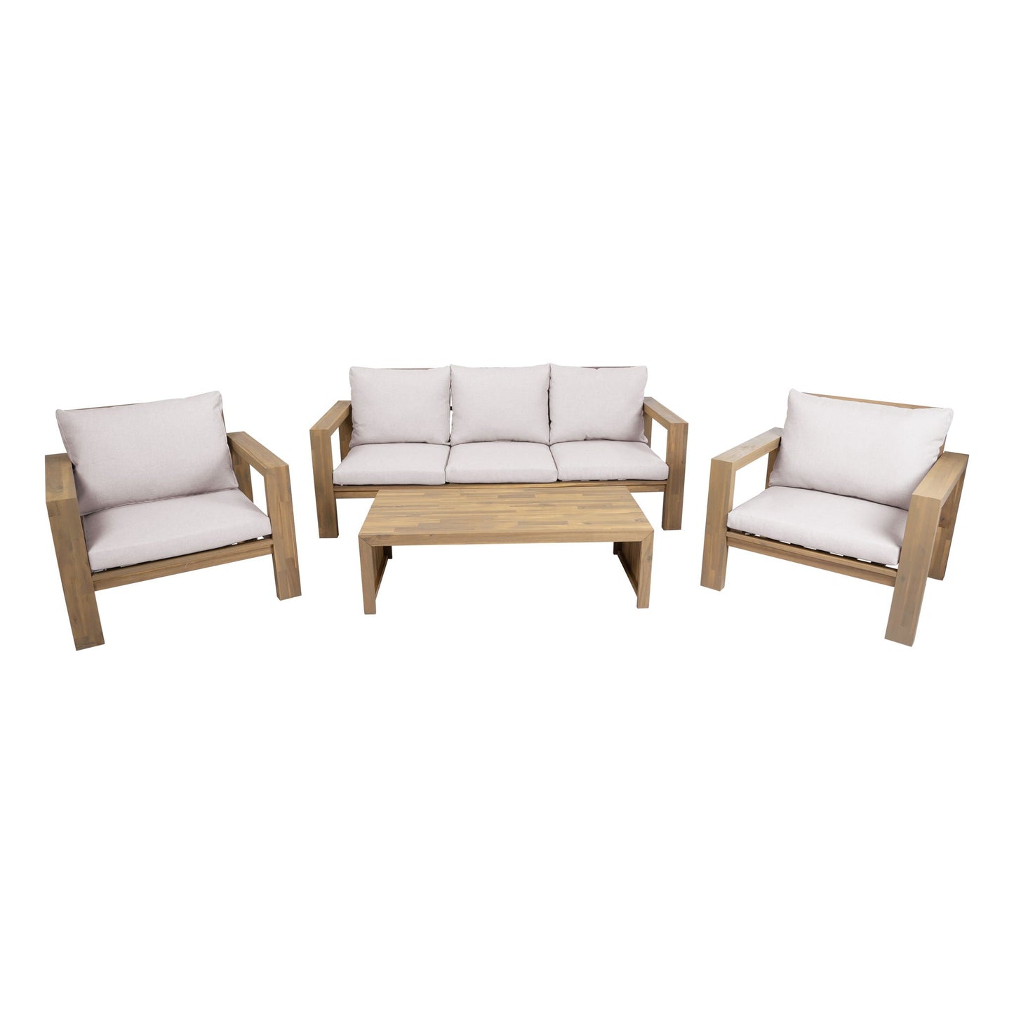4 Piece Patio Sofa Set