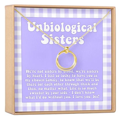 Unbiological Sisters Necklace, Multiple Styles