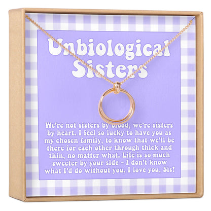 Unbiological Sisters Necklace, Multiple Styles